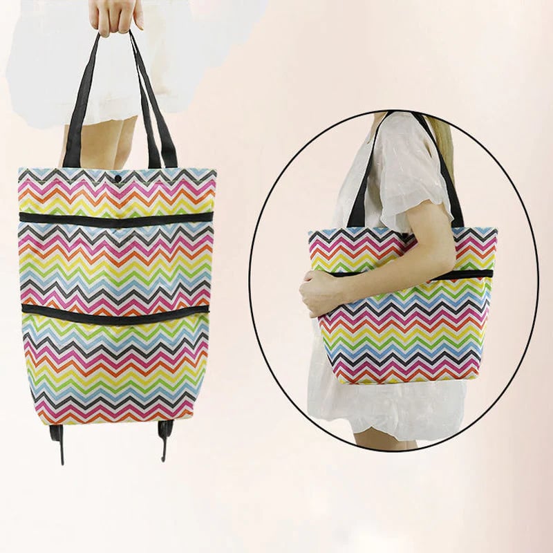 Shopping bag folding bag