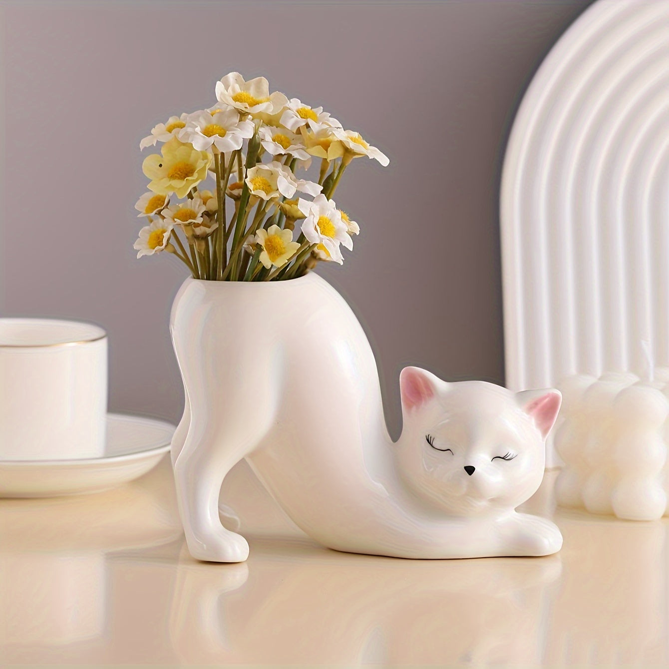 Cute Cat Flower pot