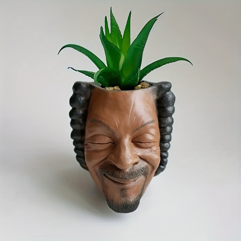 Funny Face Flower Planters Pots