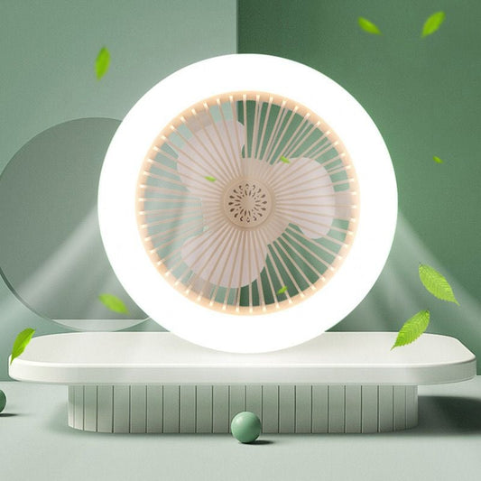 2-in-1 Aromatherapy LED Fan Lamp