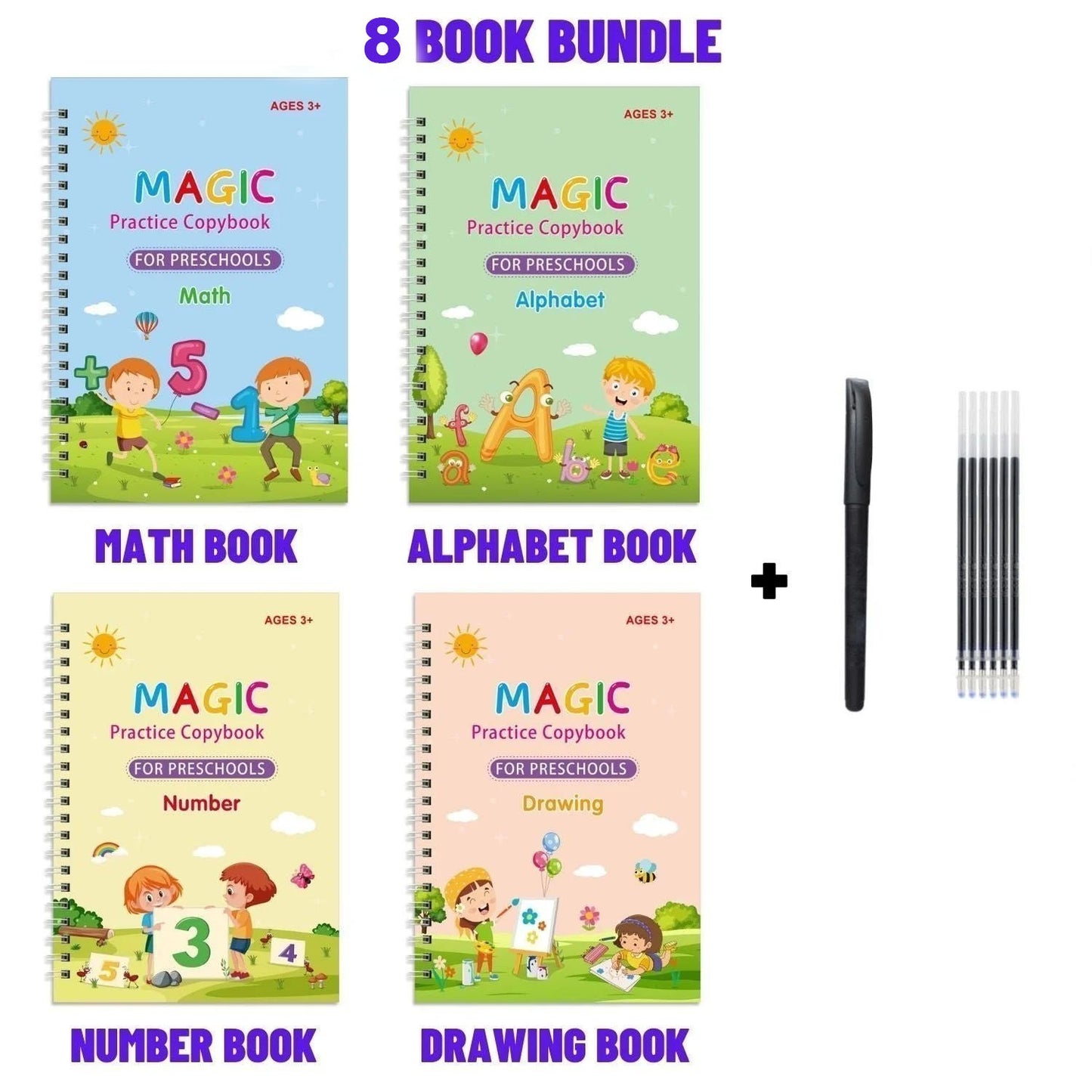 📓 Children's Magic Copybooks