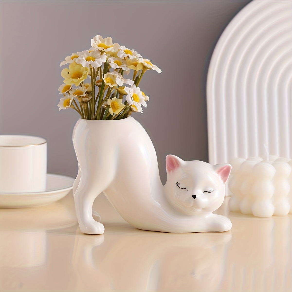 Cute Cat Flower pot