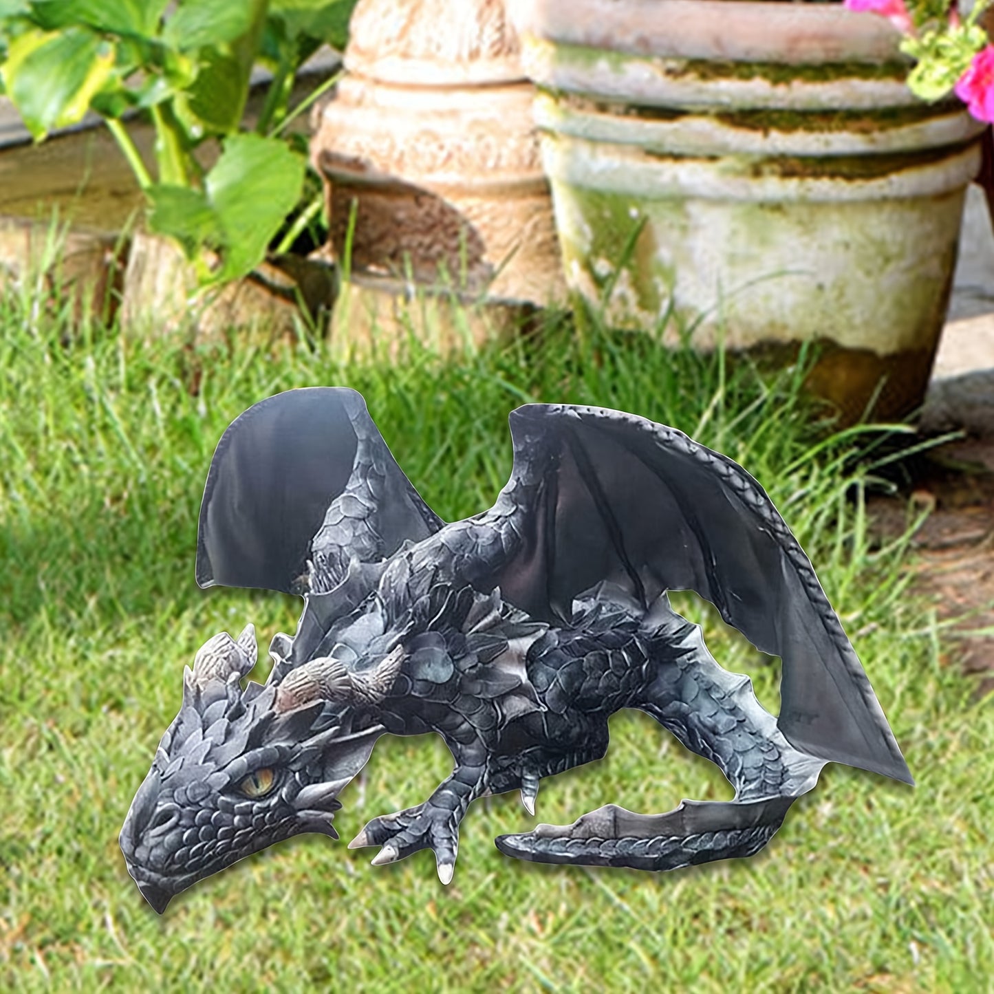 Eco-Friendly Outdoor Dragon Statue