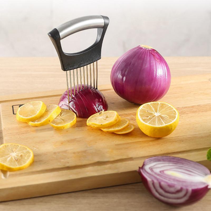 🎁 Stainless Steel Onion Slice Holder