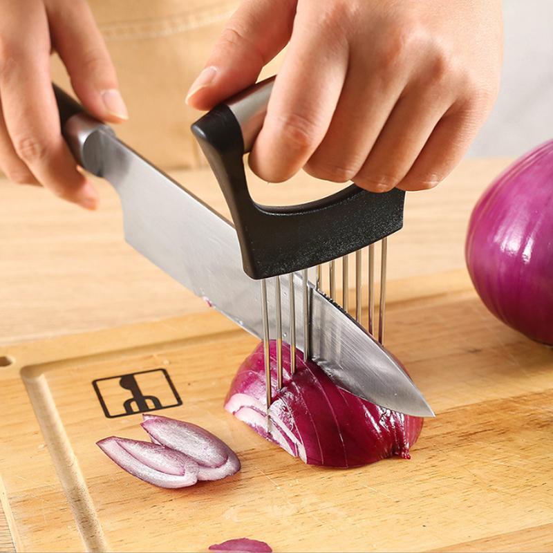 🎁 Stainless Steel Onion Slice Holder