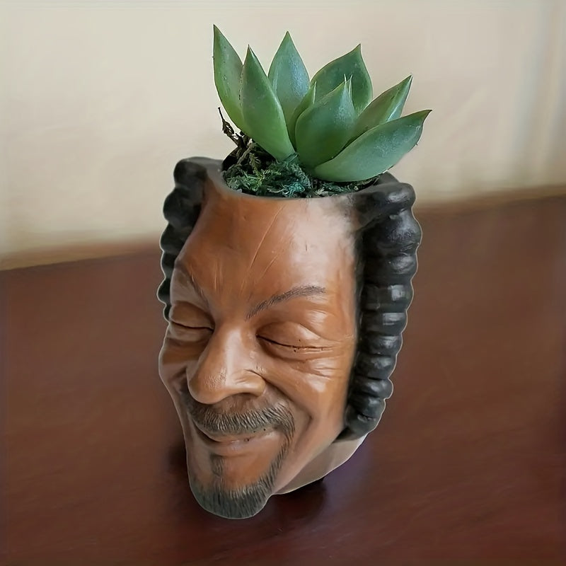 Funny Face Flower Planters Pots