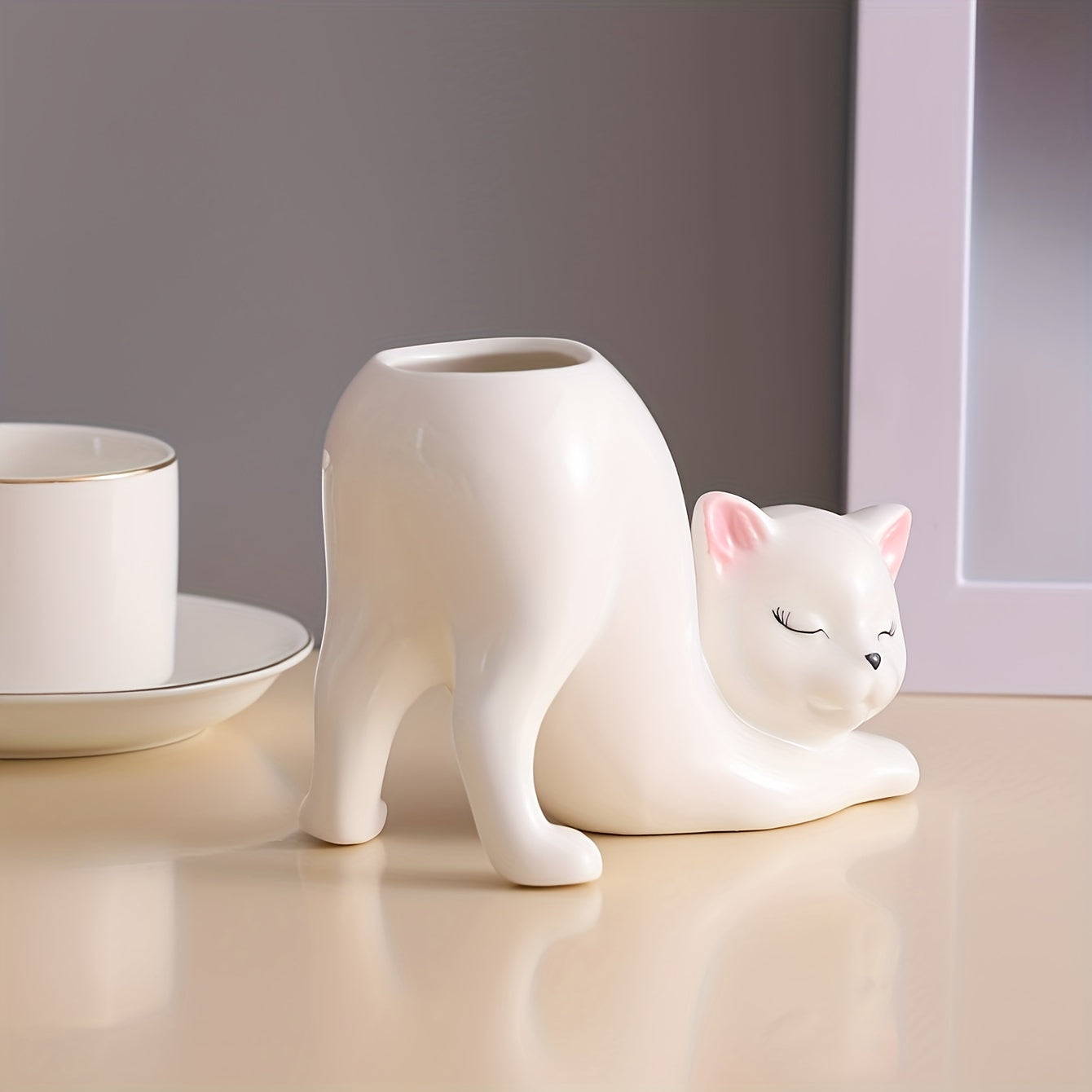 Cute Cat Flower pot