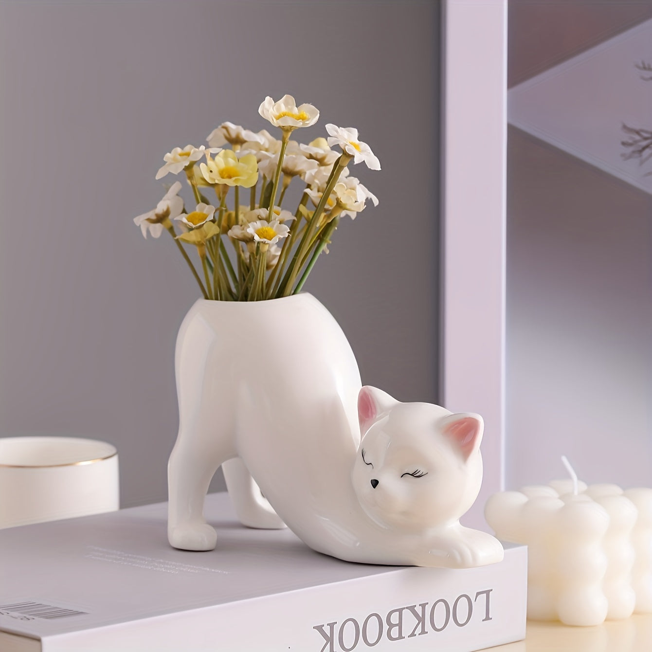 Cute Cat Flower pot