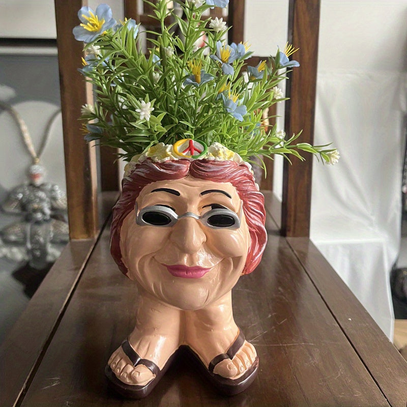 Eco-Friendly Muggle Head Planter Pot